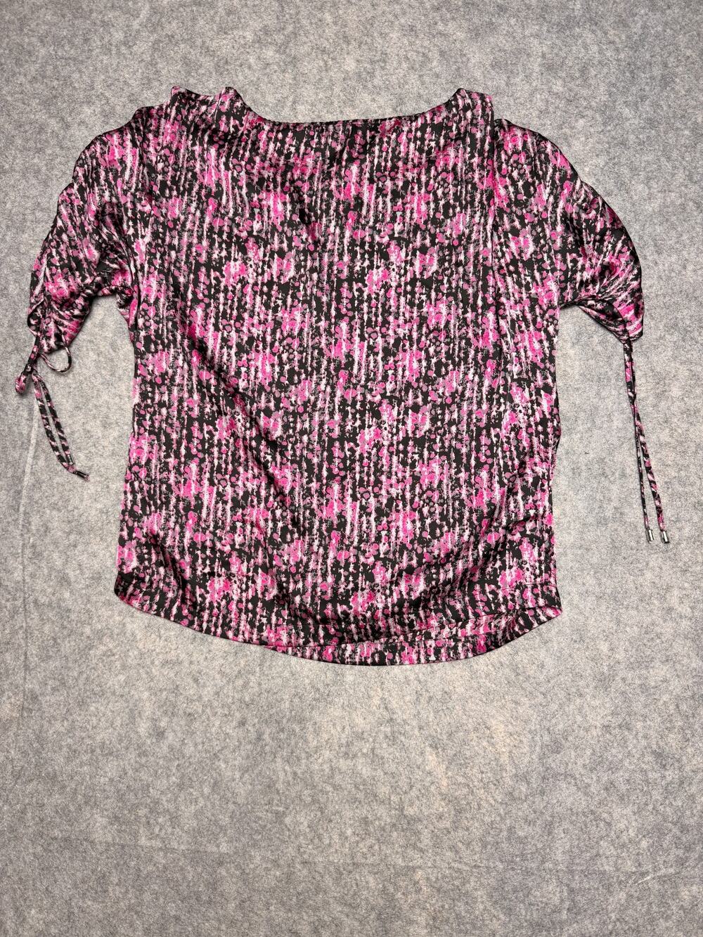 Michael Kors Cold Shoulder Blouse Women's Size Medium 100% Polyester
